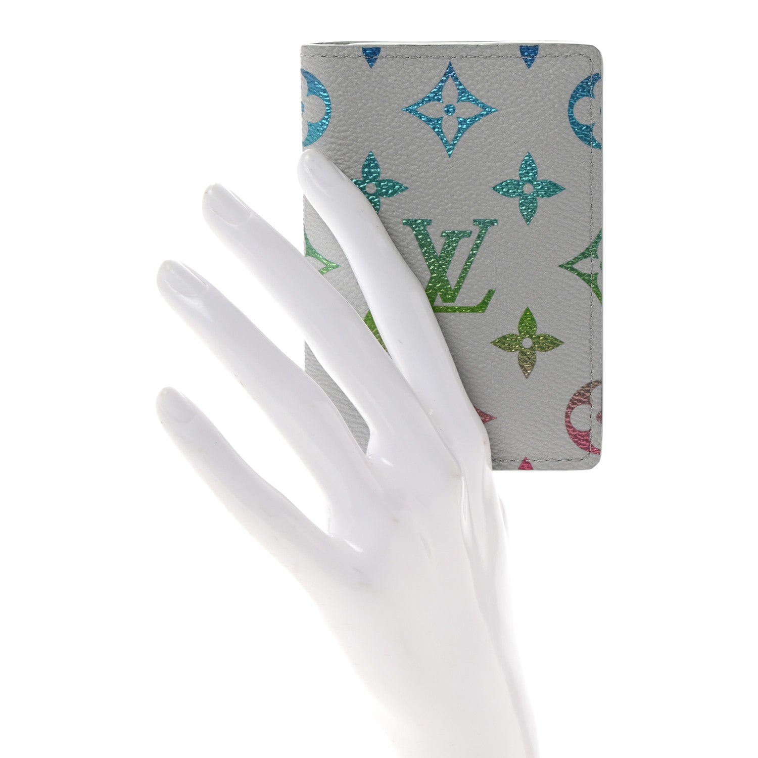 Monogram Pocket Organizer Gradient Grey