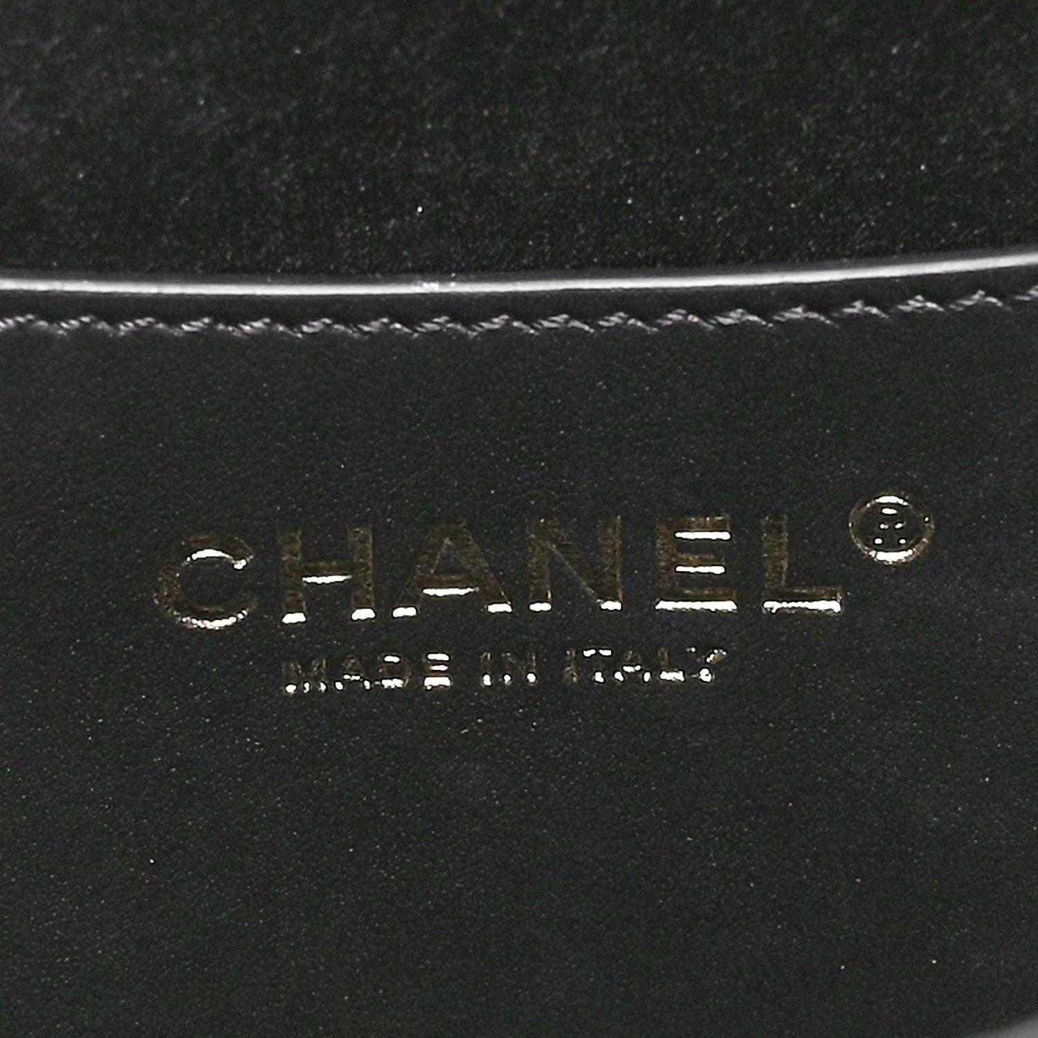 Velvet Quilted CC Pearl Clutch Black