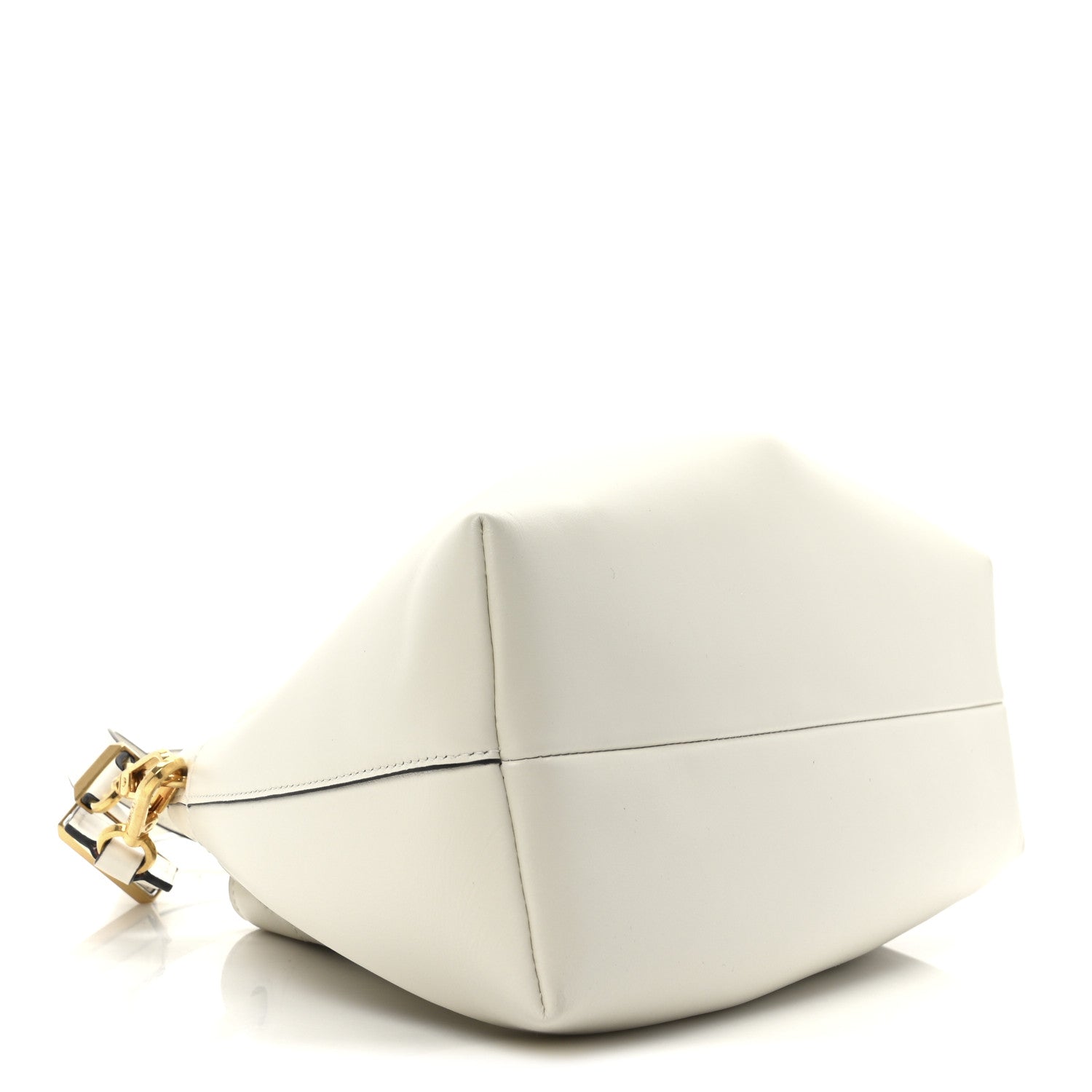 Calfskin Bon Bon East West Bucket Bag Latte