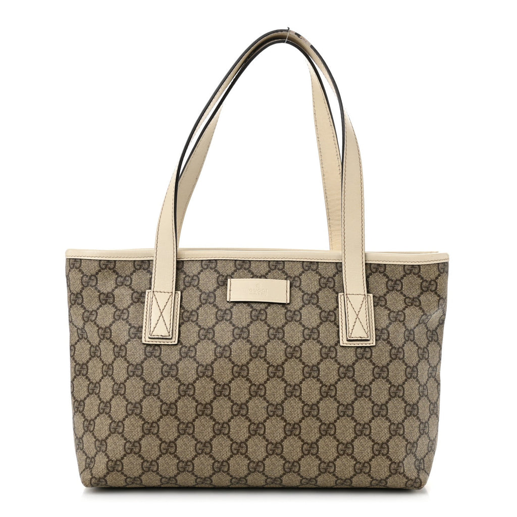 GG Supreme Small Joy Tote White