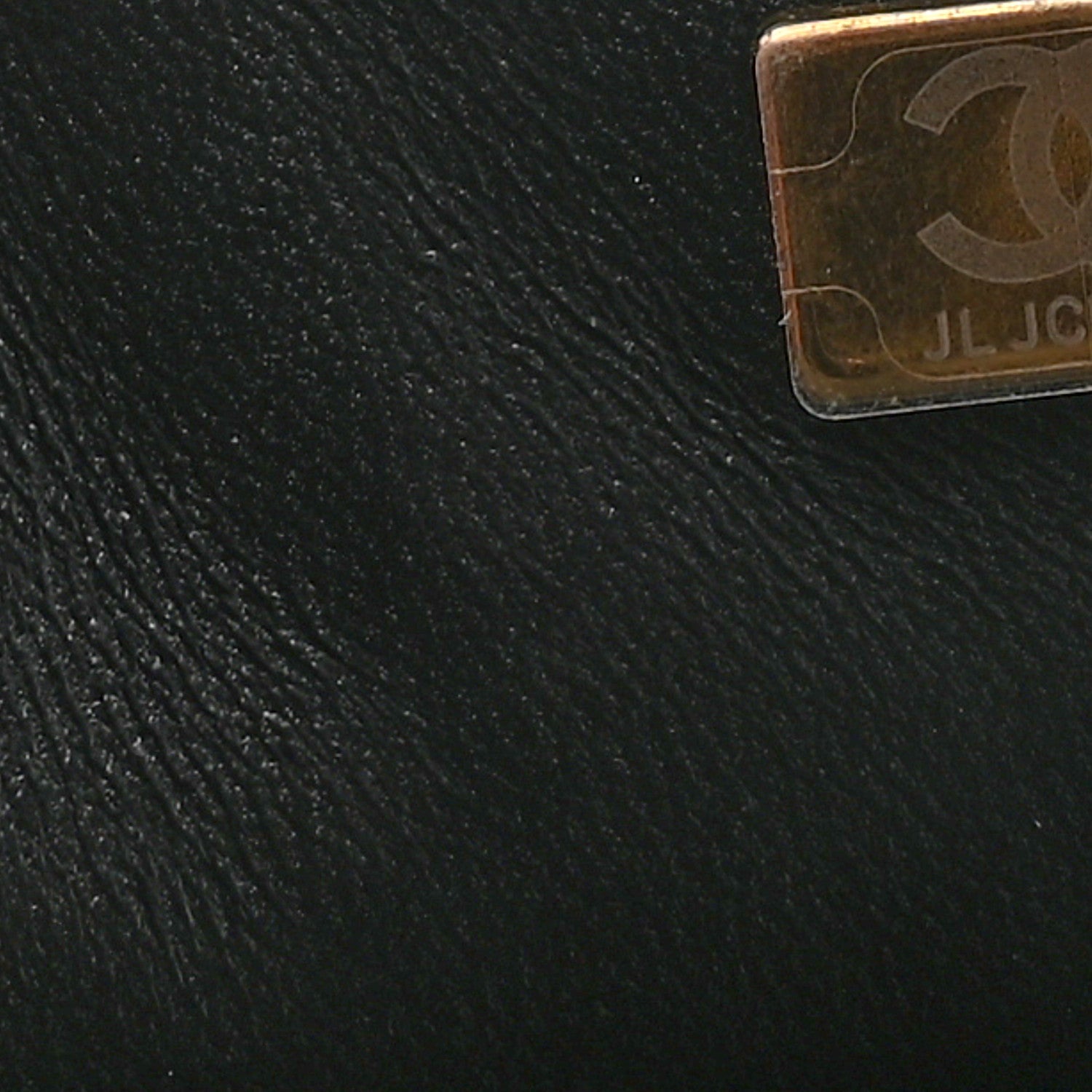 Lambskin Quilted Small Metal Top Handle Flap Black