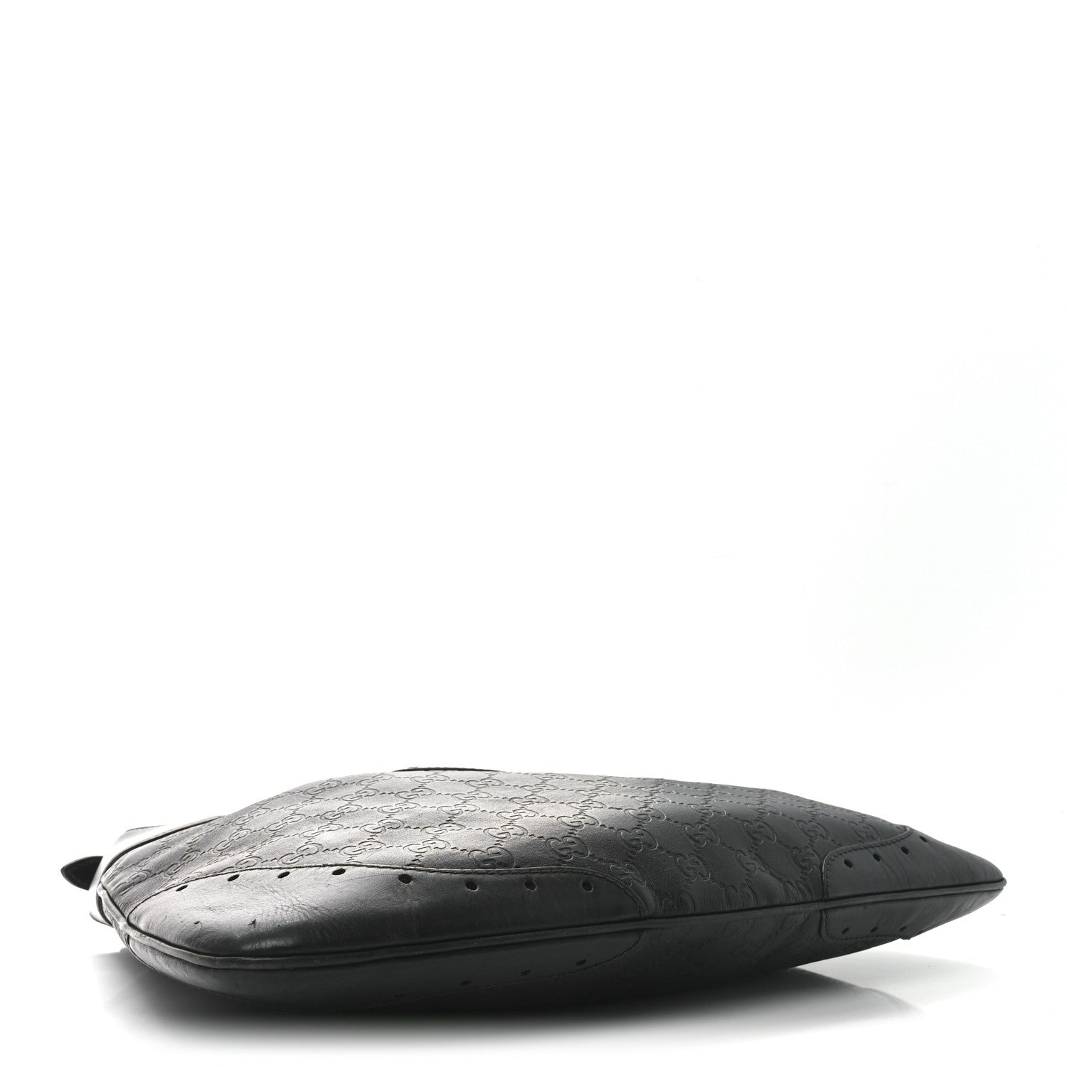 Guccissima Punch Hobo Black