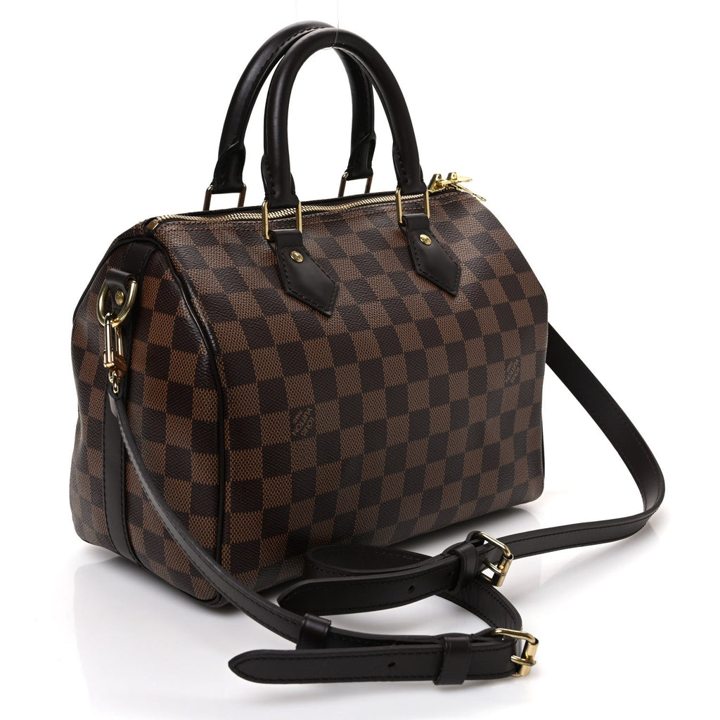 Damier Ebene Speedy Bandouliere 25