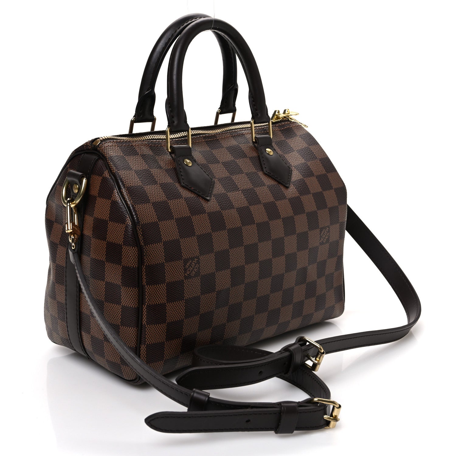 Damier Ebene Speedy Bandouliere 25
