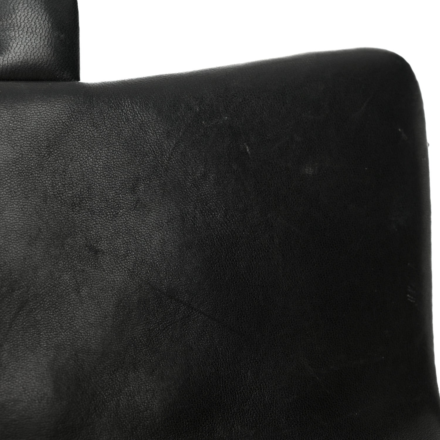 Lambskin Quilted Jumbo Easy Carry Flap Black