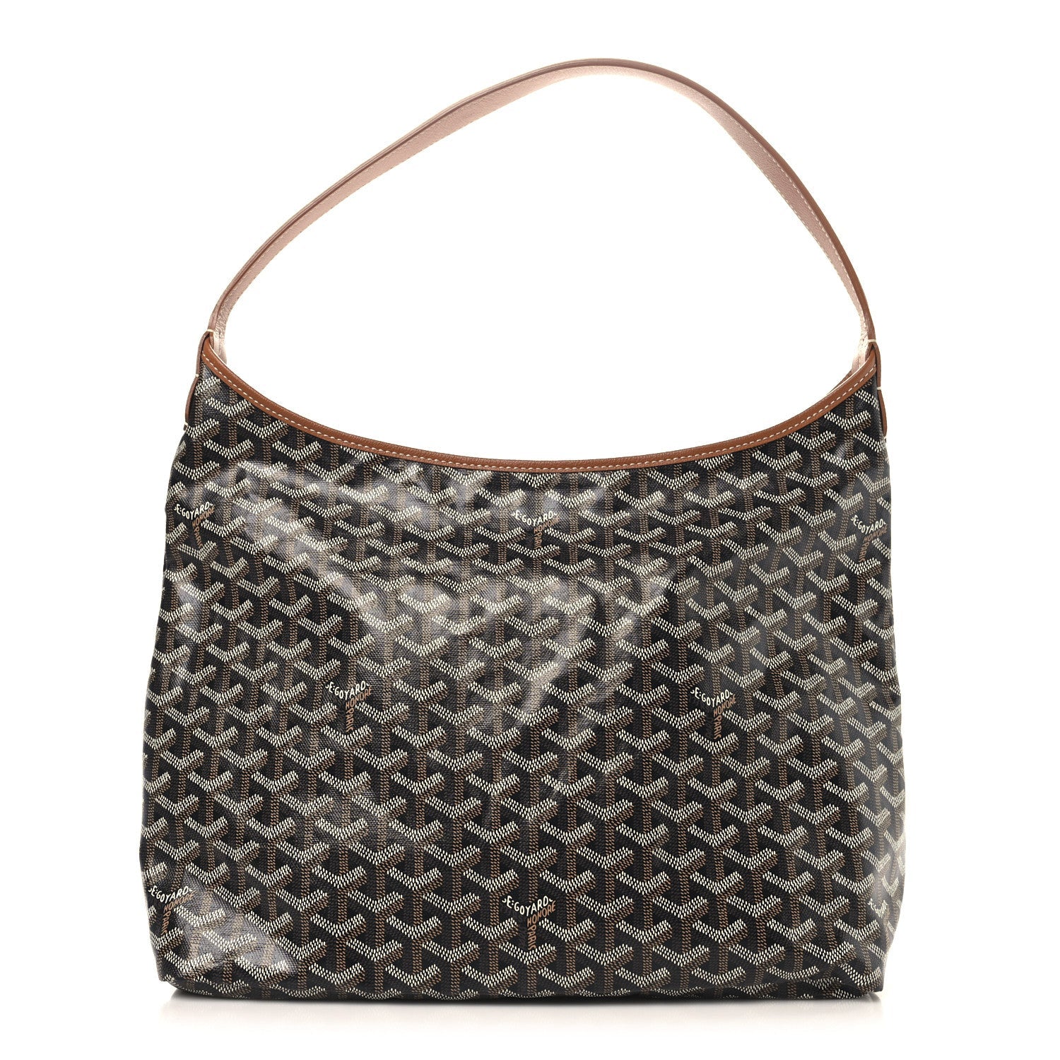 Goyardine Boheme Hobo Black Gold
