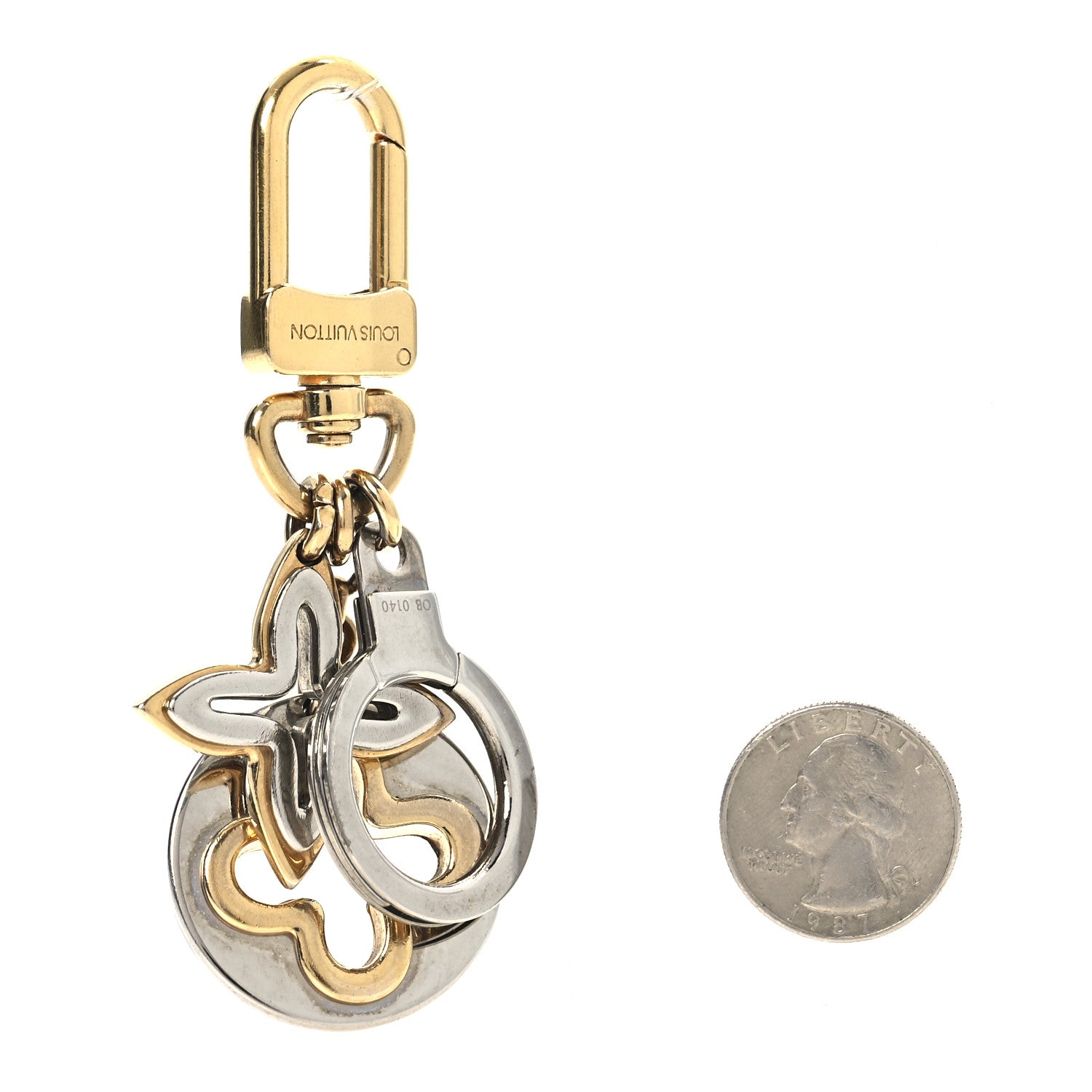 Insolence Bag Charm Gold