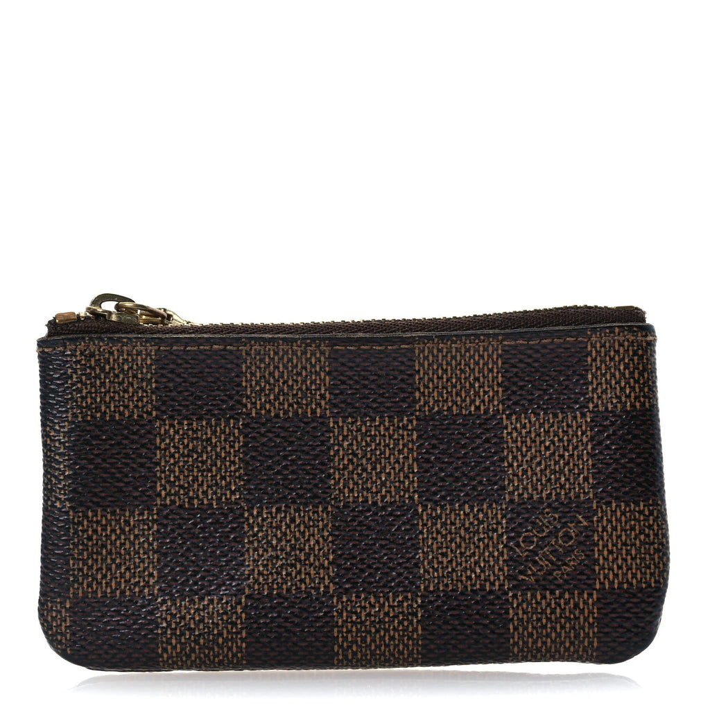 Damier Ebene Key Pouch