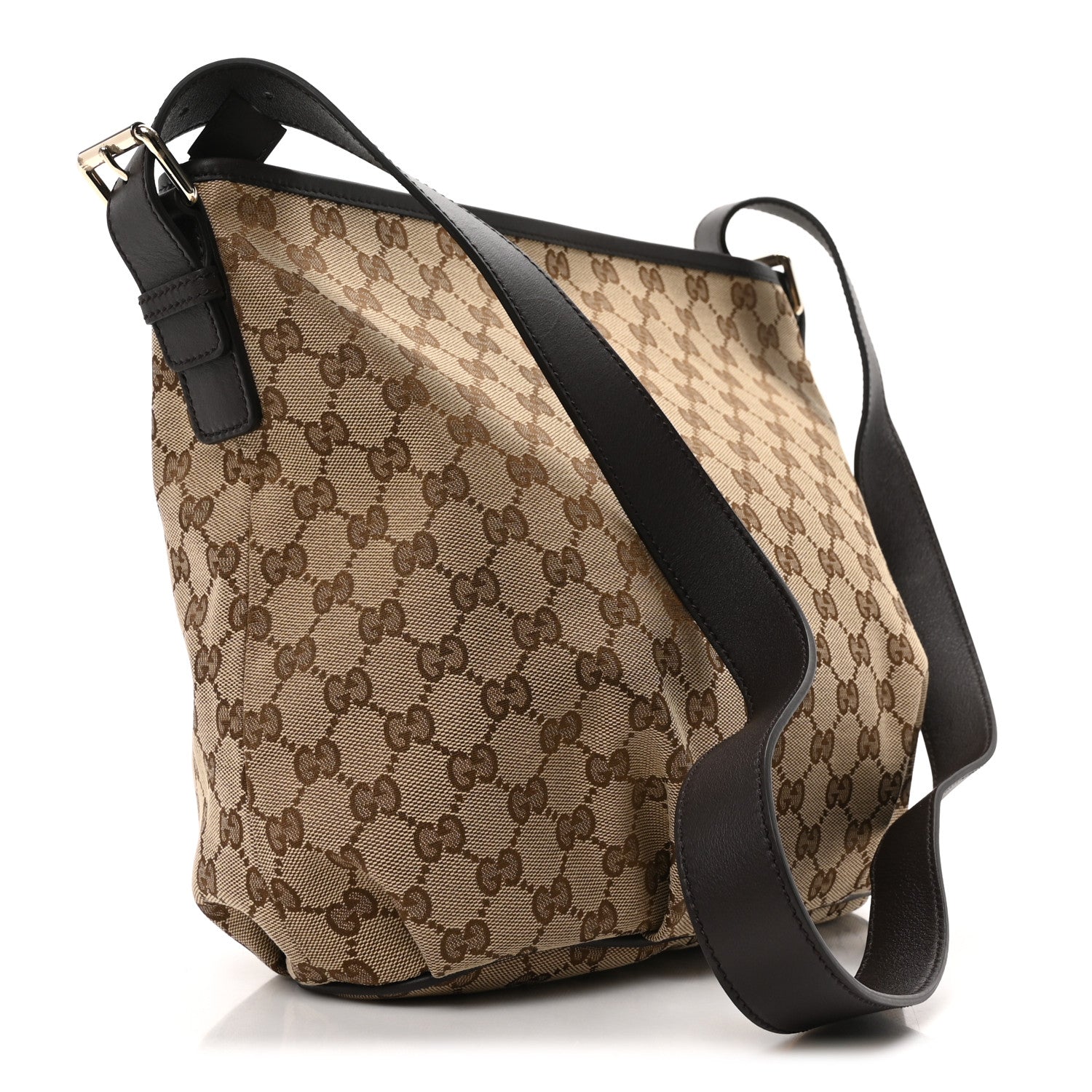 Monogram Messenger Bag Dark Brown