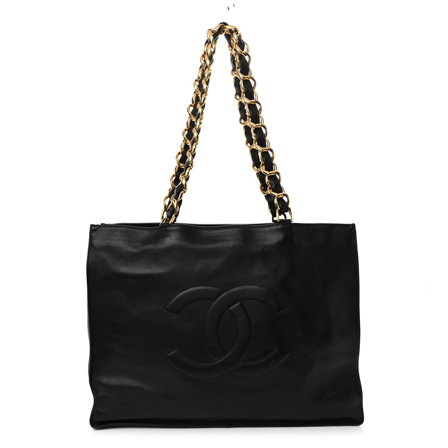 Lambskin CC Tote Black