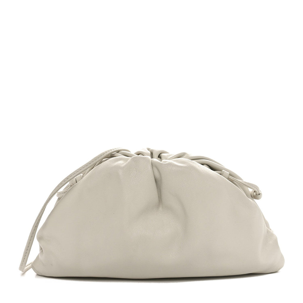 Butter Calfskin The Mini Pouch Chalk