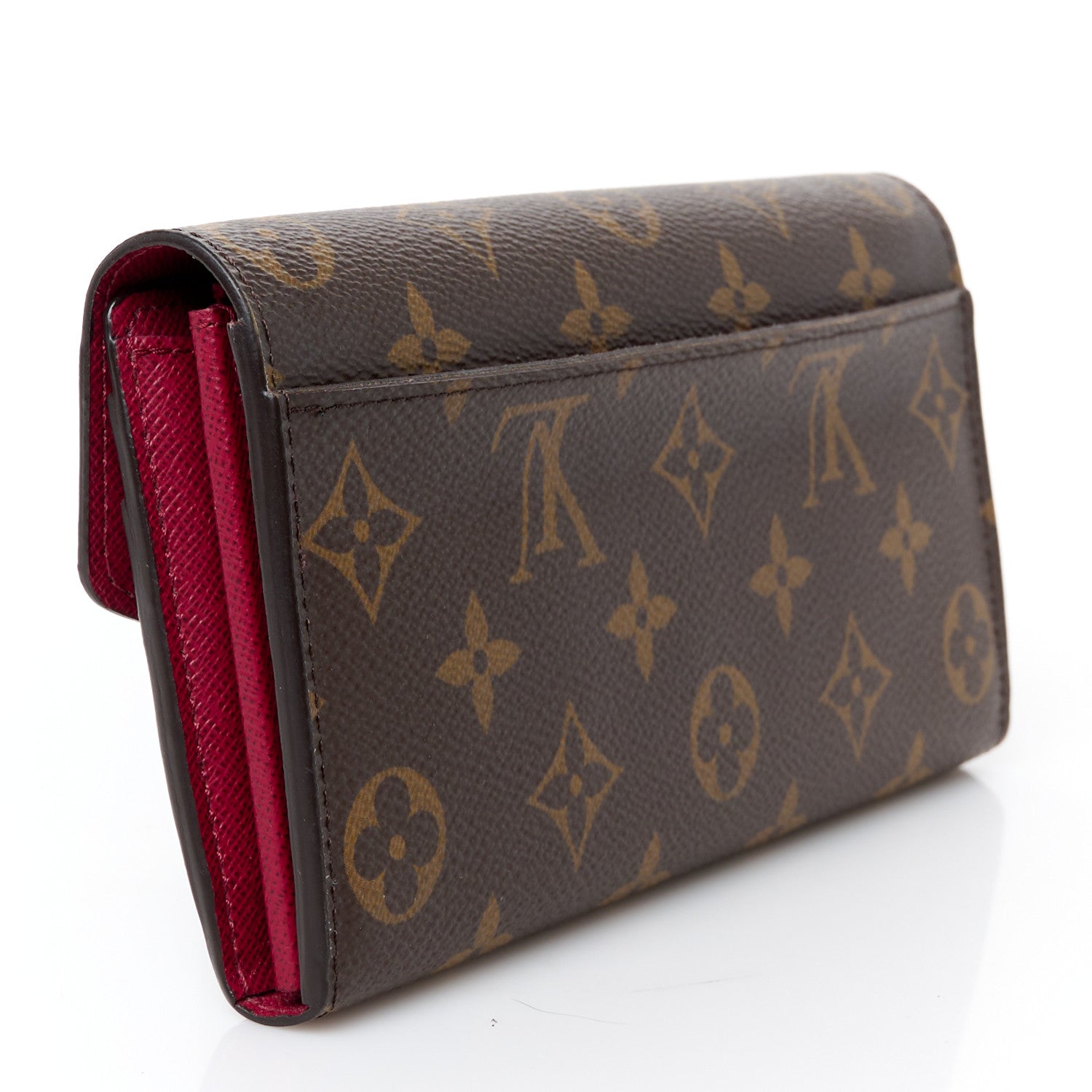 Monogram Sarah Wallet NM Fuchsia