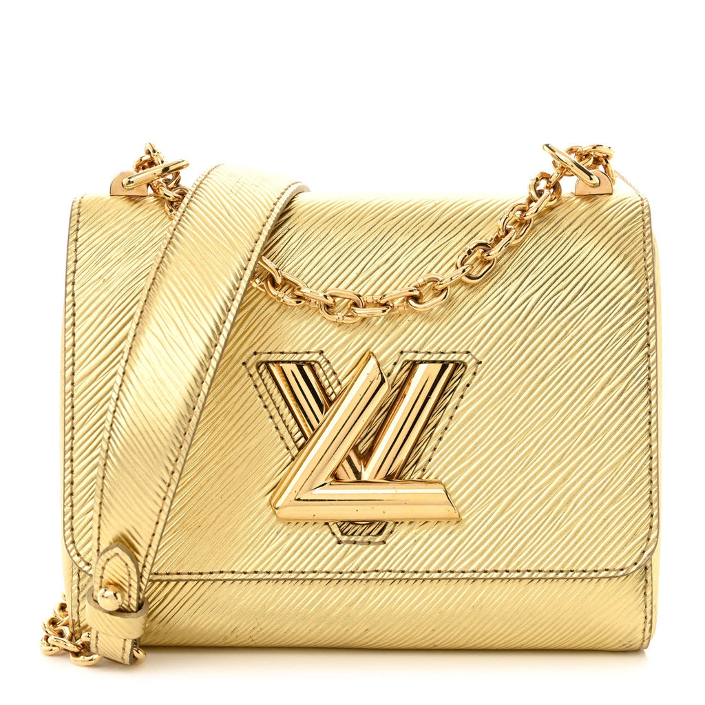 Epi Twist Shoulder Bag PM Gold