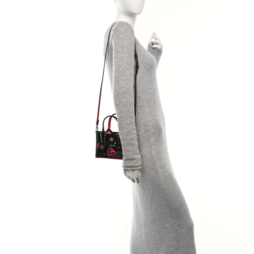 Patent Calfskin Mini Starlight Cabata Tote Multicolor