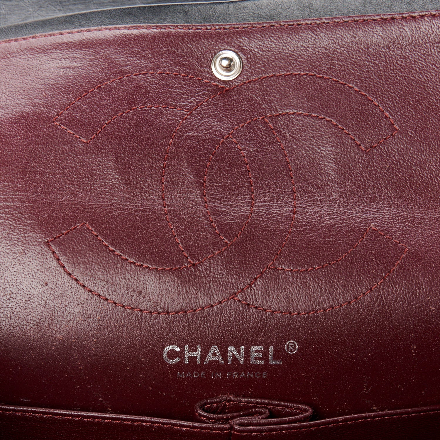 Aged Calfskin Quilted 2.55 Reissue 226 Flap Black