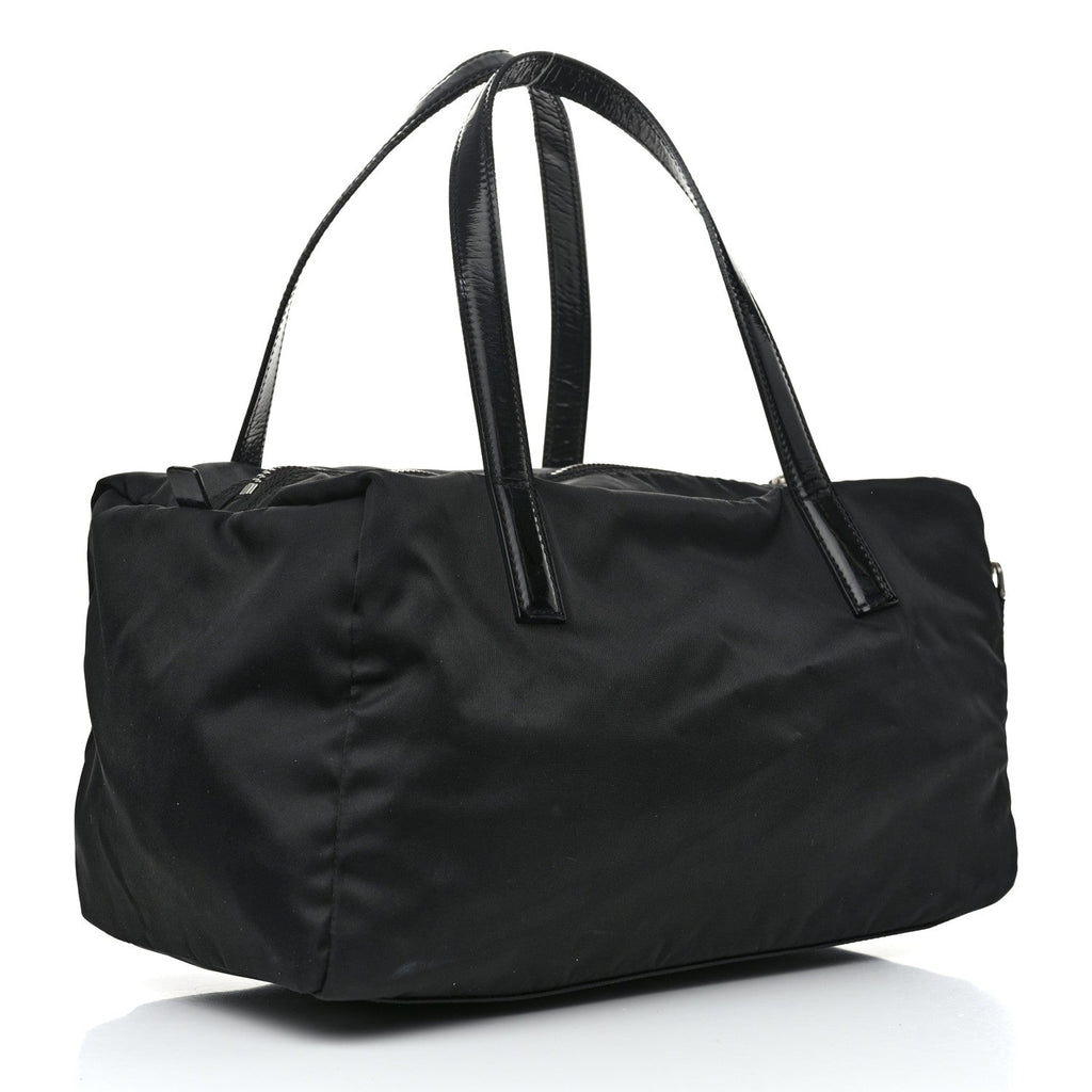Tessuto Nylon Duffle Bag Black
