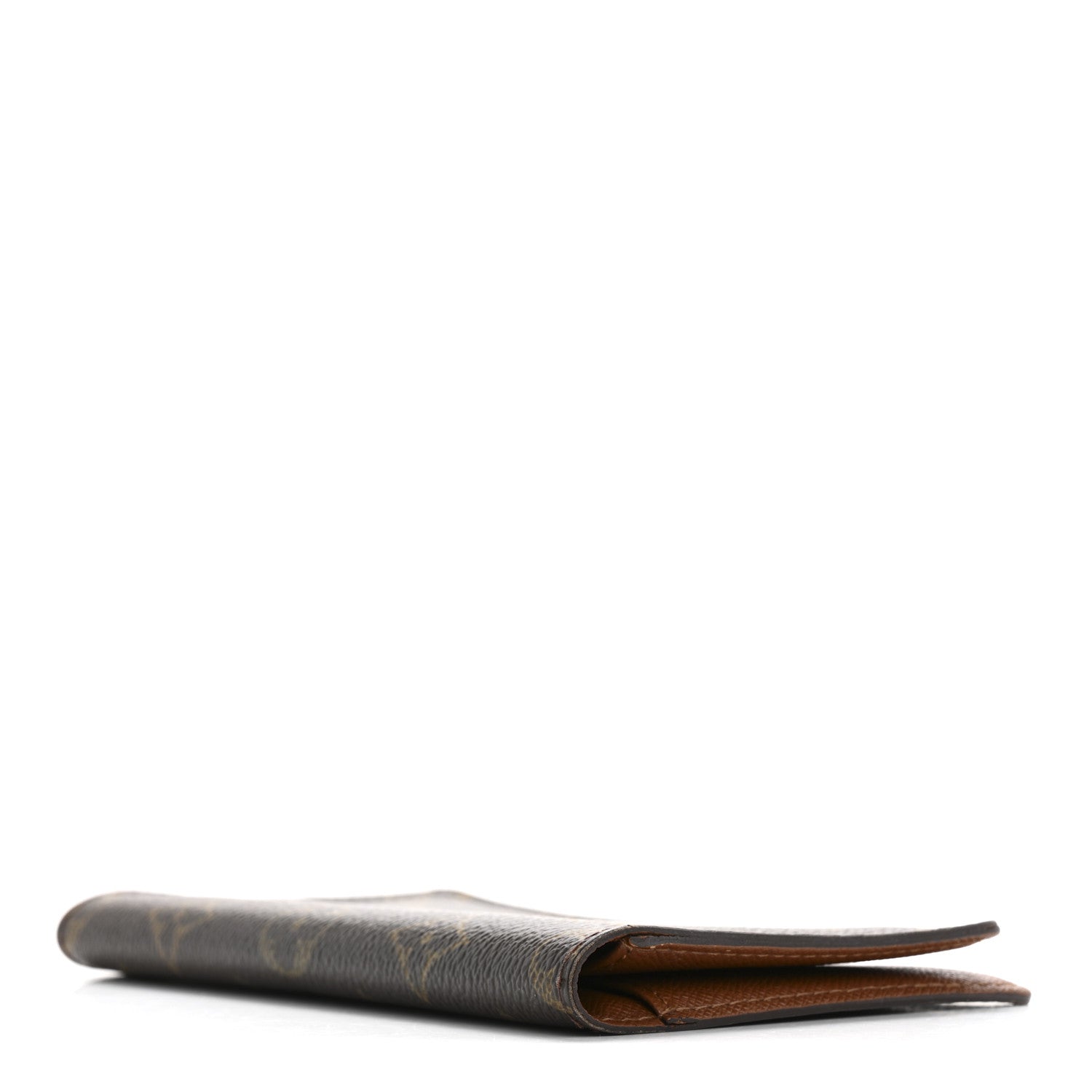 Monogram Checkbook Holder Case Wallet