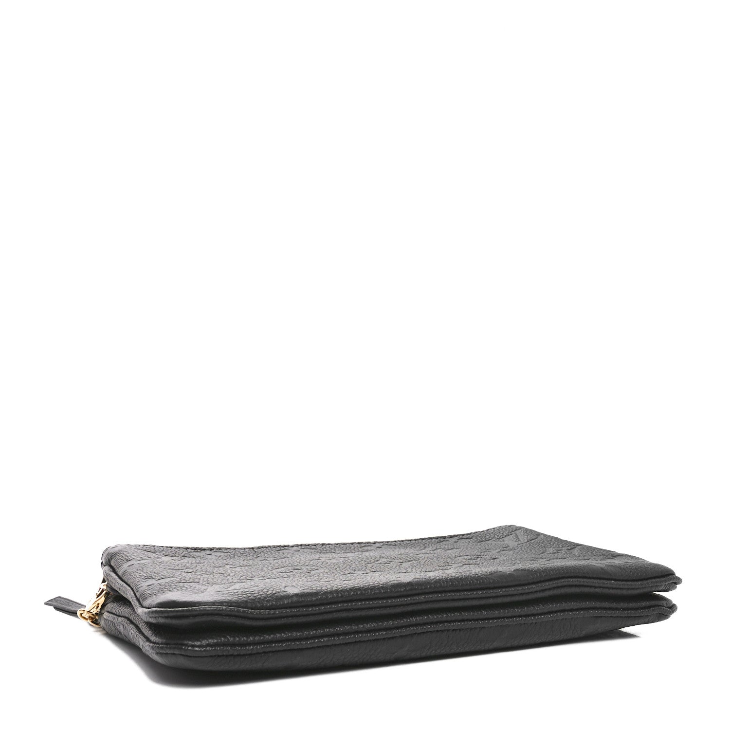 Empreinte Double Zip Pochette Black