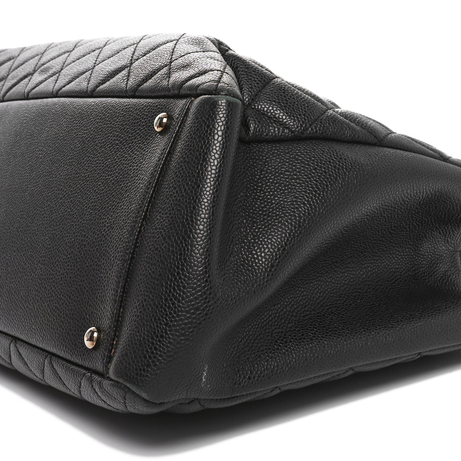 Caviar Quilted XL Grand Shopping Tote GST Black