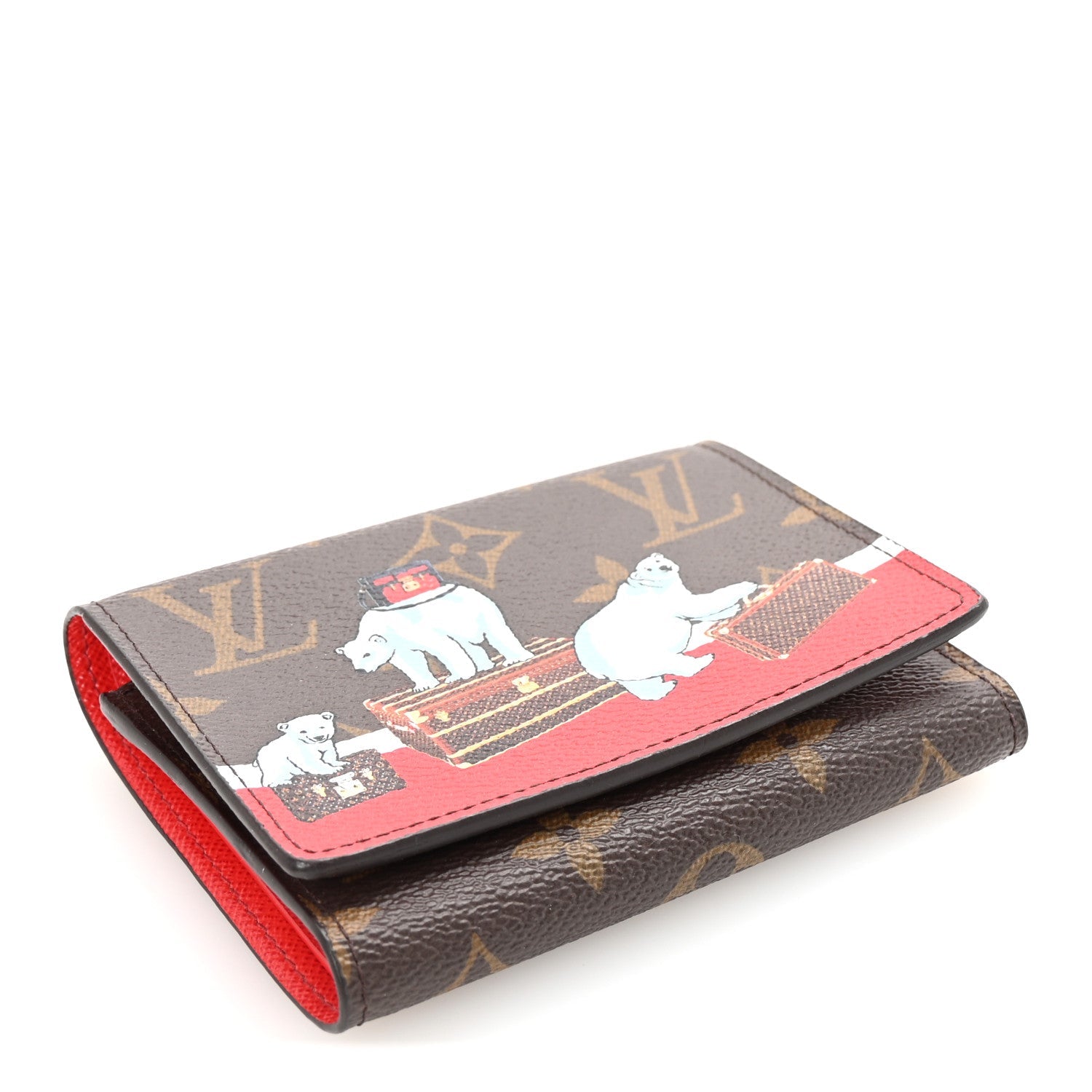Monogram 2017 Christmas Animation Victorine Wallet