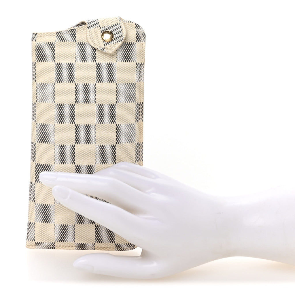 Damier Azur Sunglasses Case MM