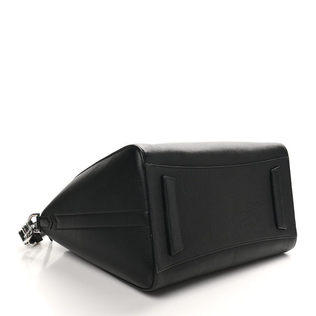Sugar Goatskin Medium Antigona Black