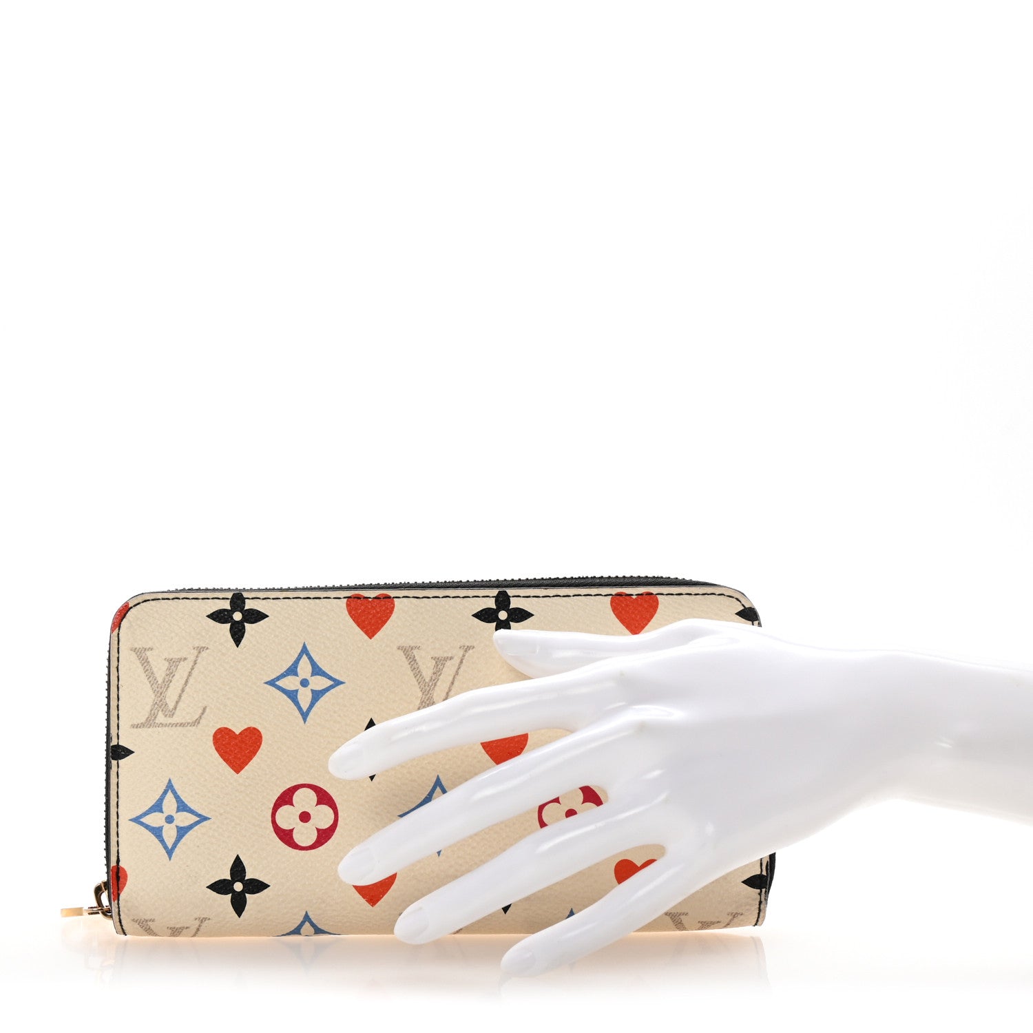 Game On Zippy Wallet White