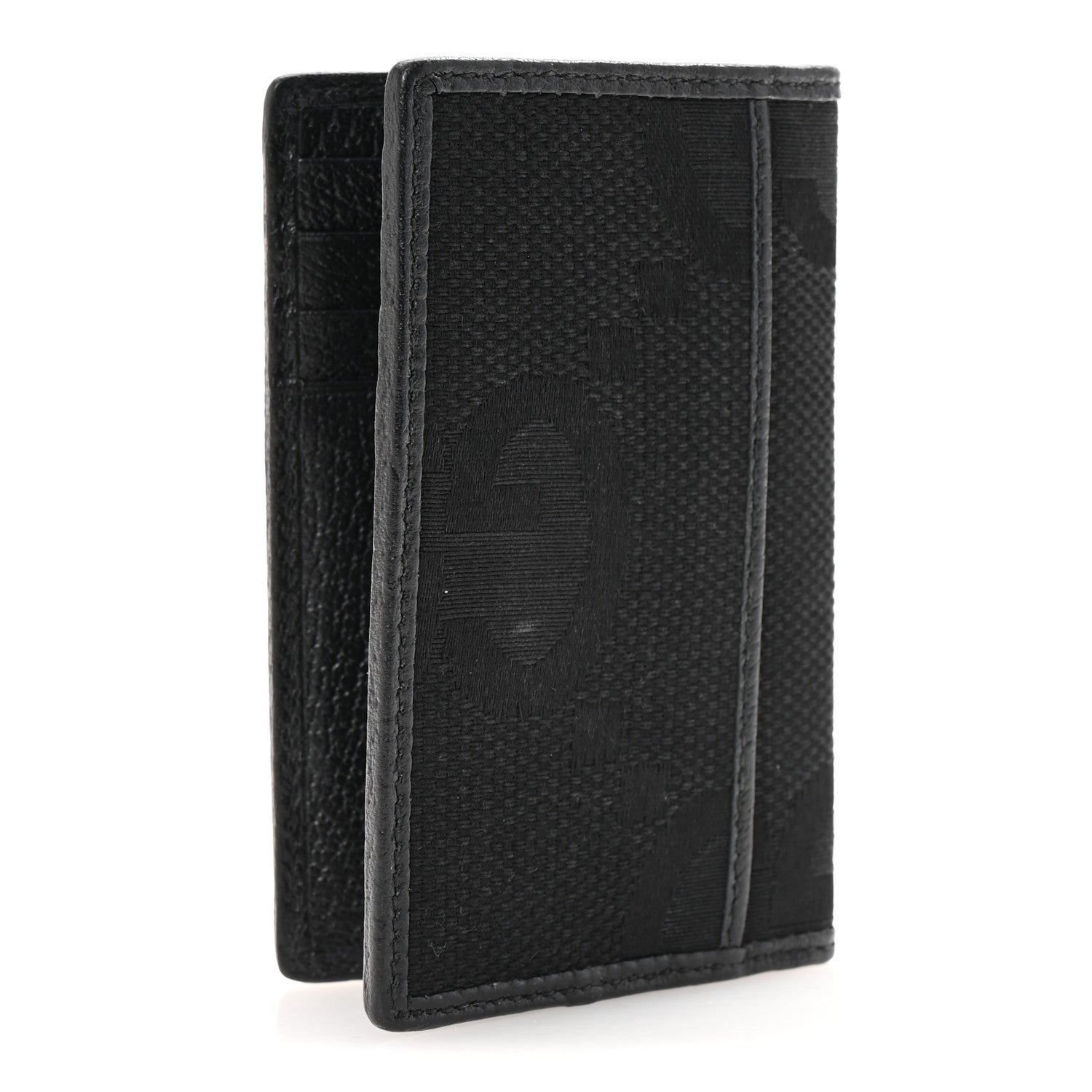 Canvas Monogram Jumbo GG Textured Dollar Calfskin  Case Black