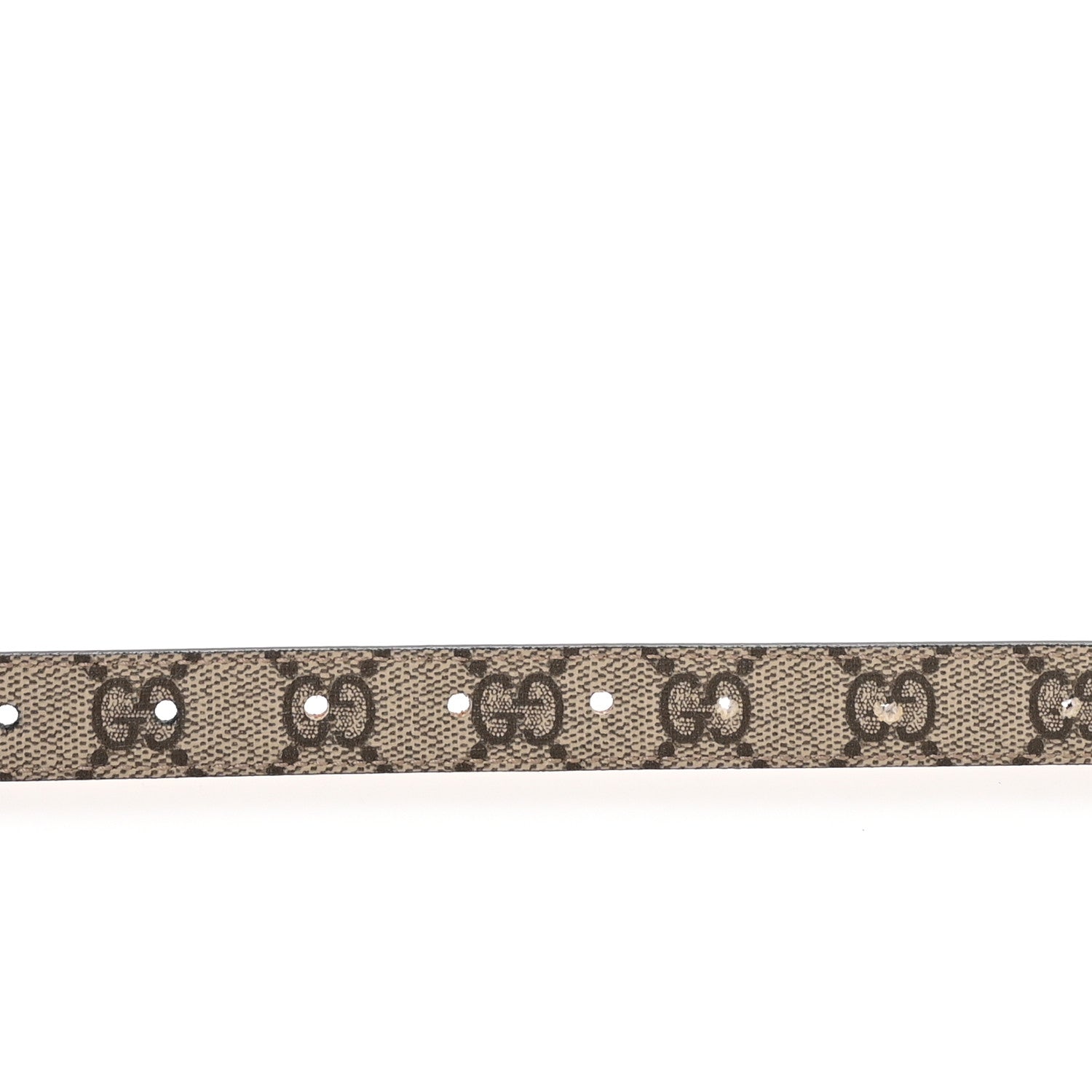 Plutone Calfskin Double G Reversible 20mm Belt 90 36 Porcelain Rose Black