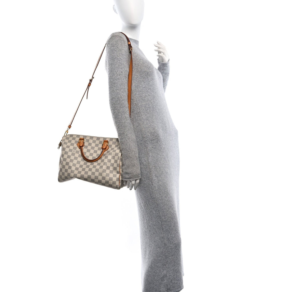 Damier Azur Speedy Bandouliere 30