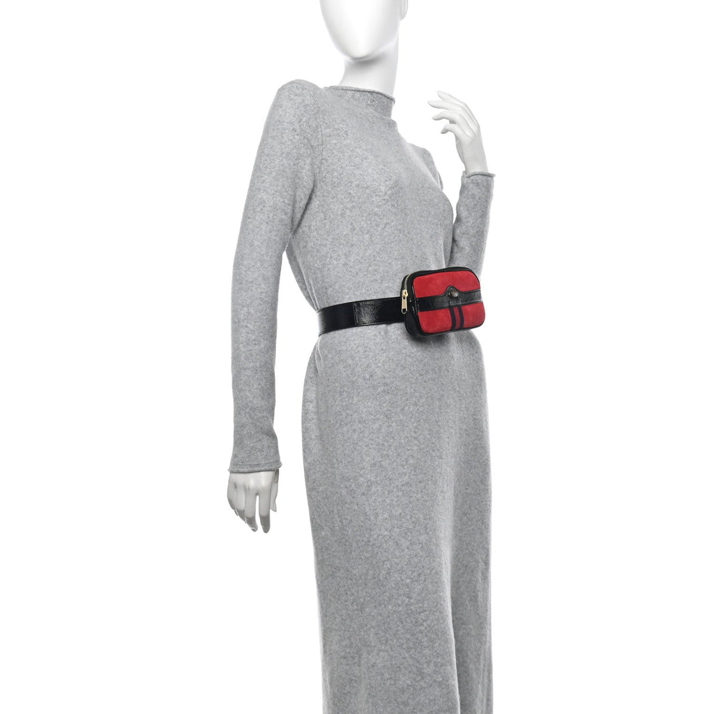 Suede Patent Ophidia Belted iPhone Case 85 34 Red