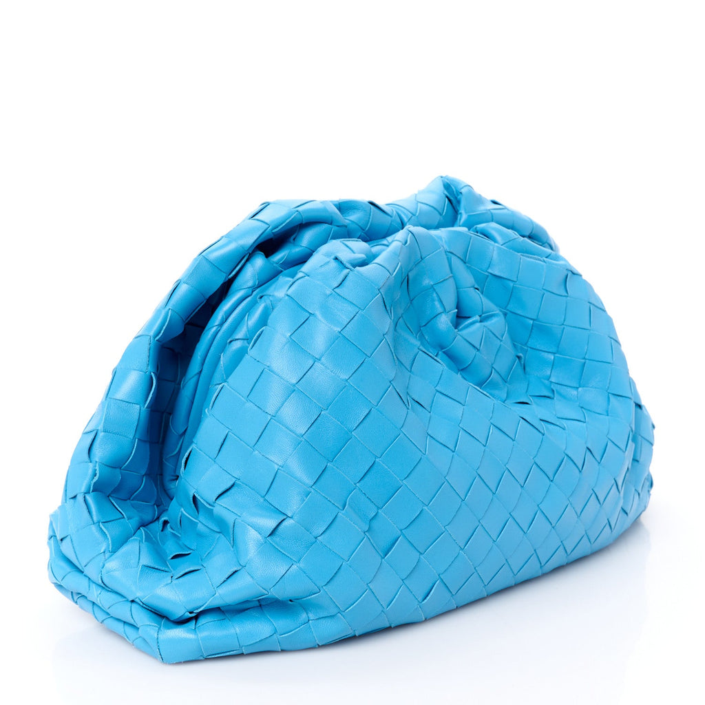 Nappa Maxi Intrecciato The Pouch Oversized Clutch Swimming Pool