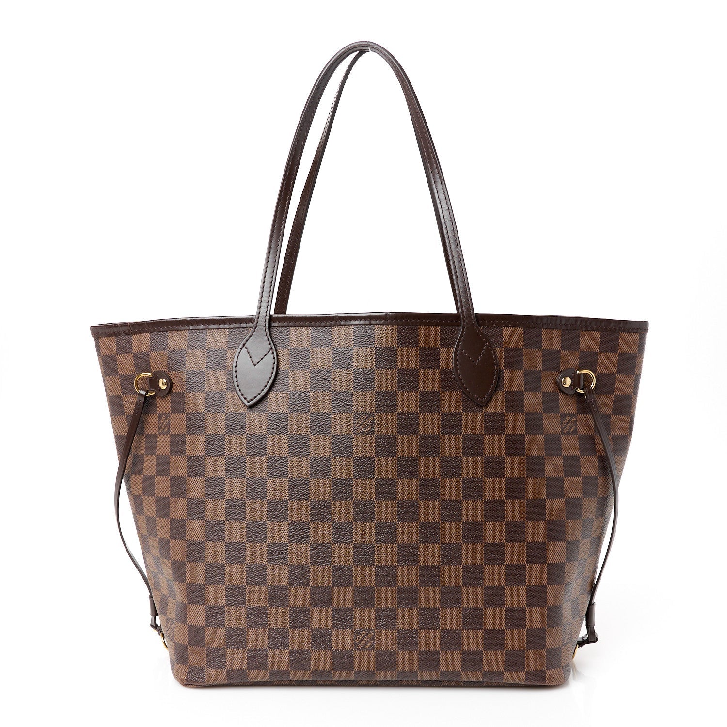 Damier Ebene Neo Neverfull MM Rose Ballerine