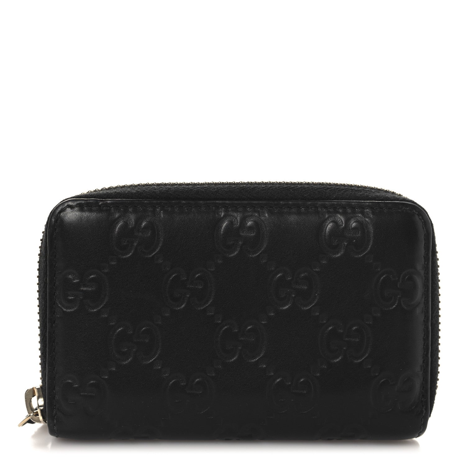 Guccissima Zip Around  Case Black