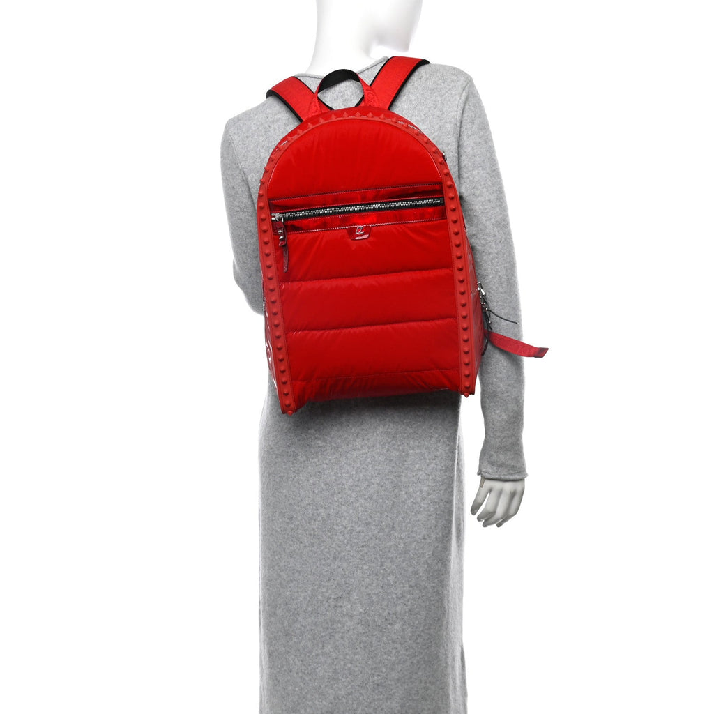 Doudoune Quilted Nylon Backparis Spiked Backpack Loubi