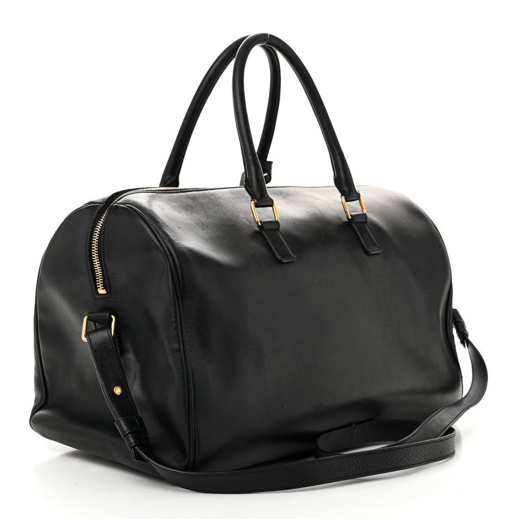 Calfskin Classic Duffle 12 Black