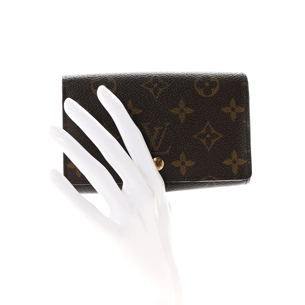 Monogram Porte-Monnaie Billets Tresor Wallet