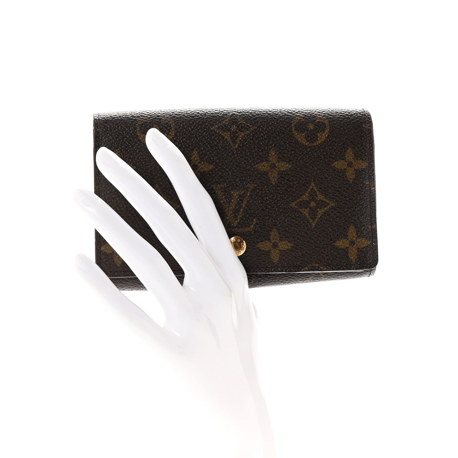 Monogram Porte-Monnaie Billets Tresor Wallet