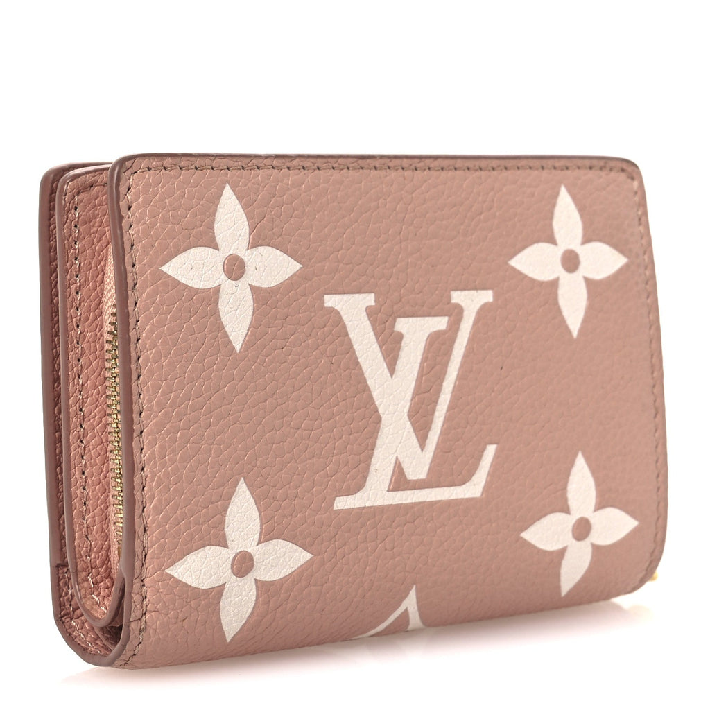 Empreinte Monogram Giant Clea Wallet Rose Trianon Creme