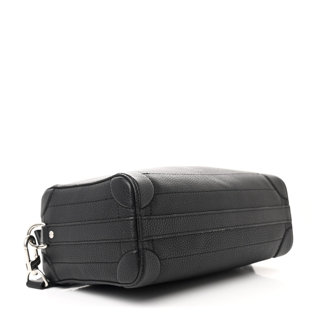 Calfskin Soul Trunk East West Black