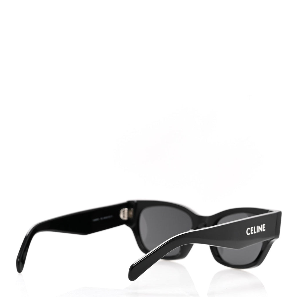 Acetate Cat Eye Sunglasses CL40197U Black