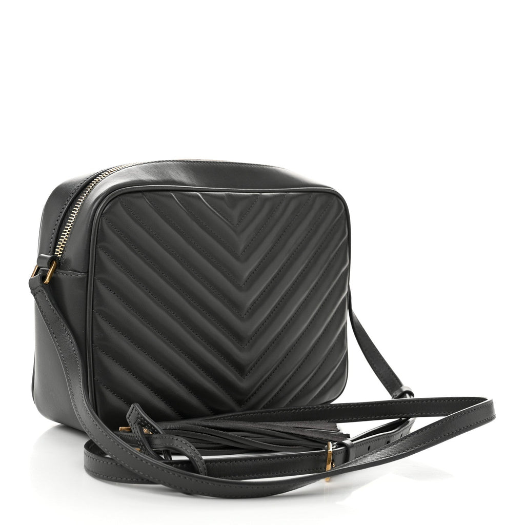 Calfskin Matelasse Monogram Lou Camera Bag Storm
