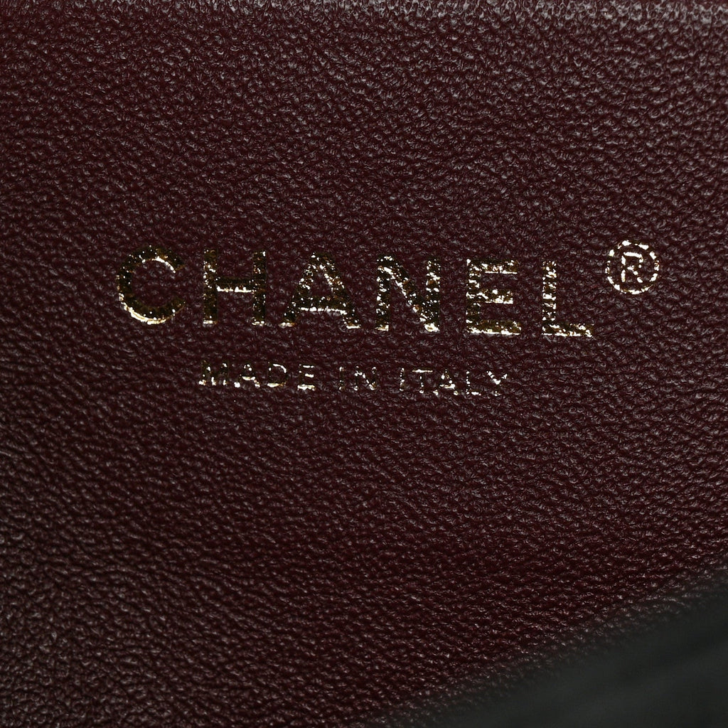 Caviar Quilted Medium CC Filigree Flap Black