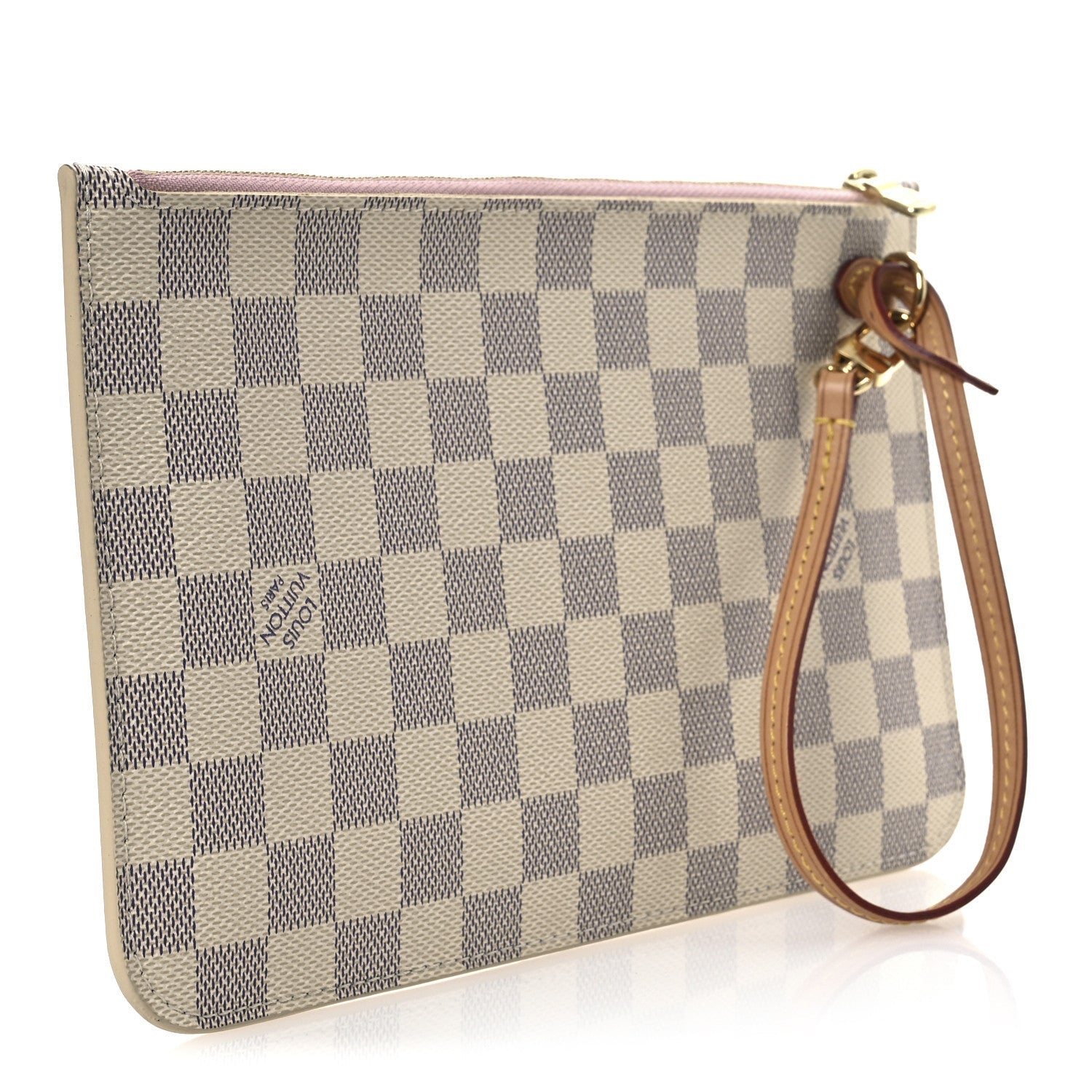 Damier Azur Neverfull MM GM Pochette Rose Ballerine