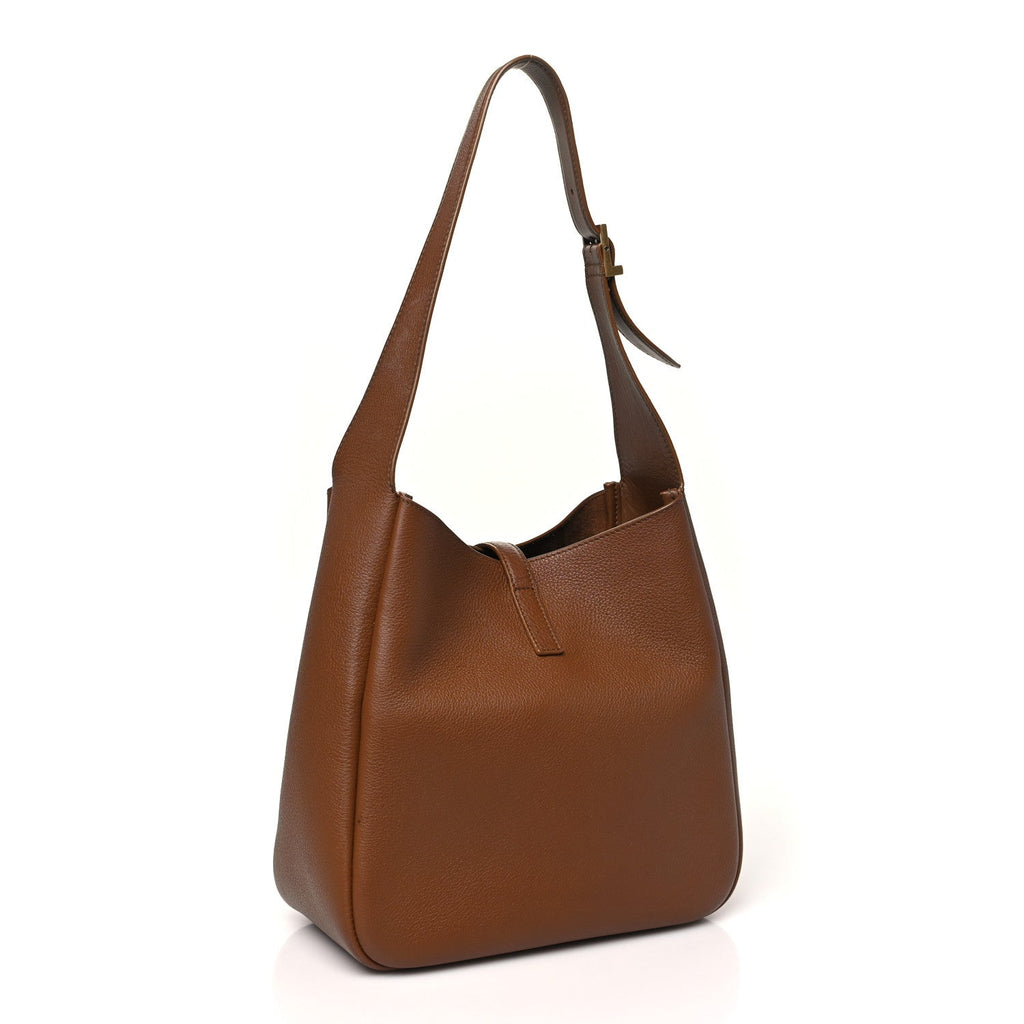 Grained Calfskin Small Le 5 A 7 Soft Hobo Fox
