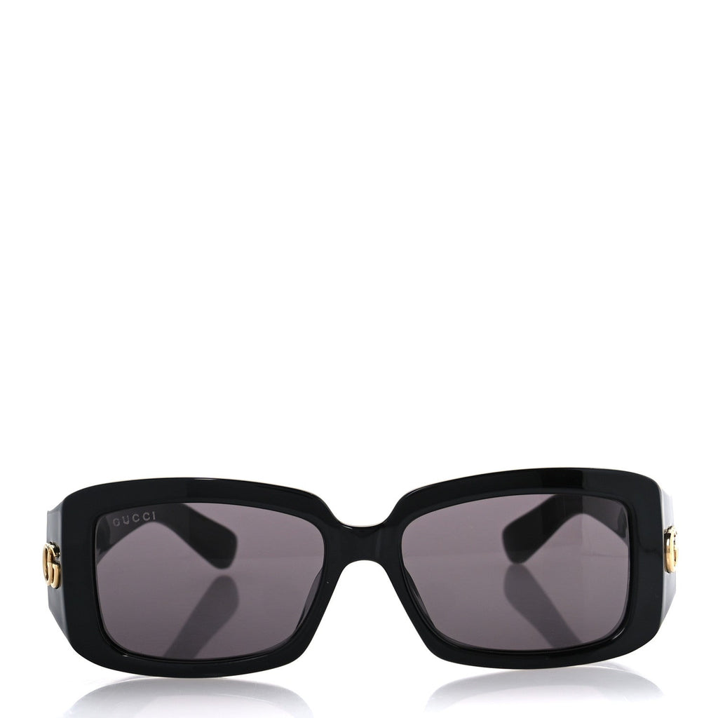 Acetate Rectangular Sunglasses GG1403S Black