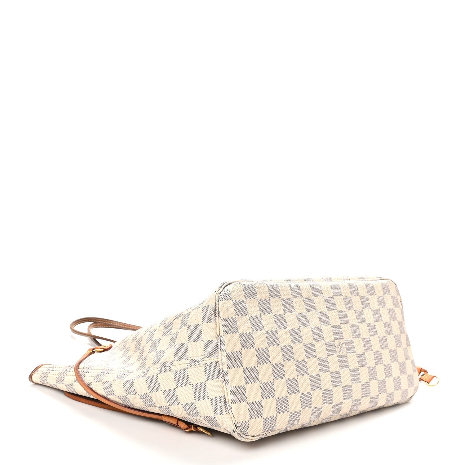 Damier Azur Neo Neverfull MM Rose Ballerine