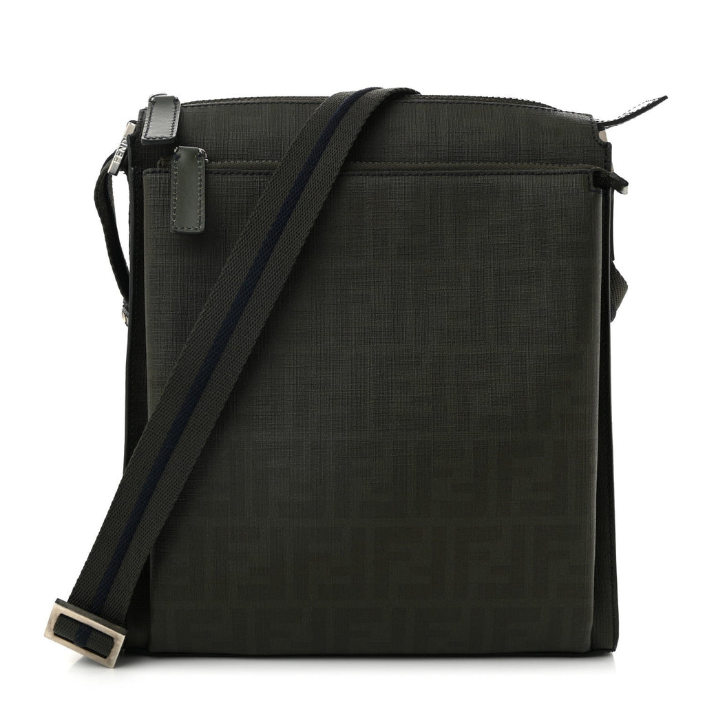 Zucca Spalmati Messenger Bag Green