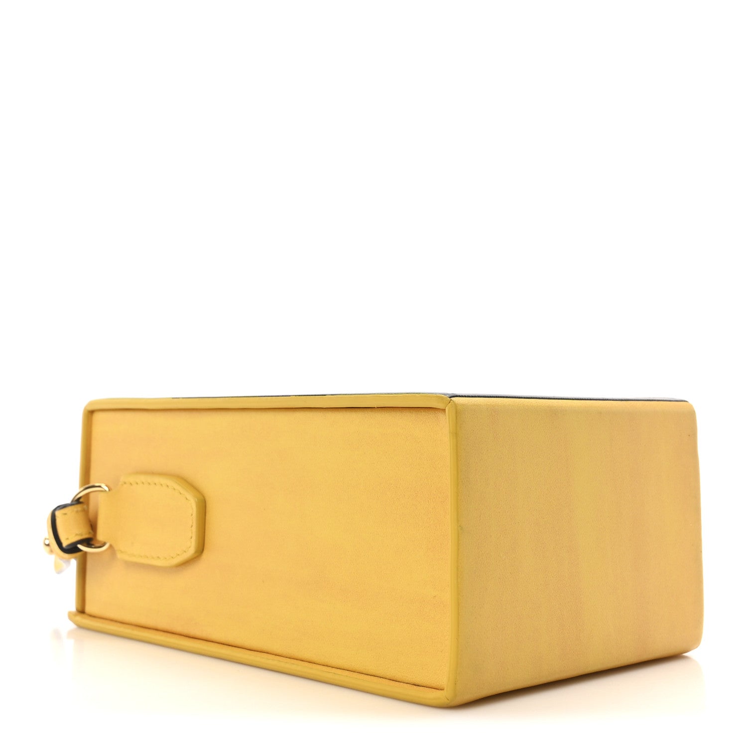 Vitello Fluffy Logo Vertical Box Yellow Black