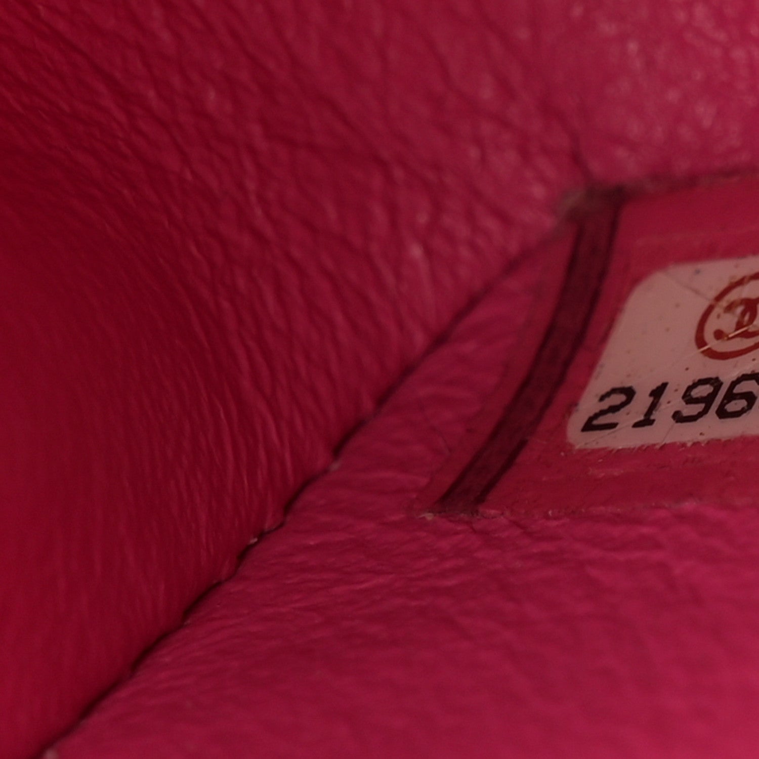 Lambskin Quilted Mini Rectangular Flap Fuchsia